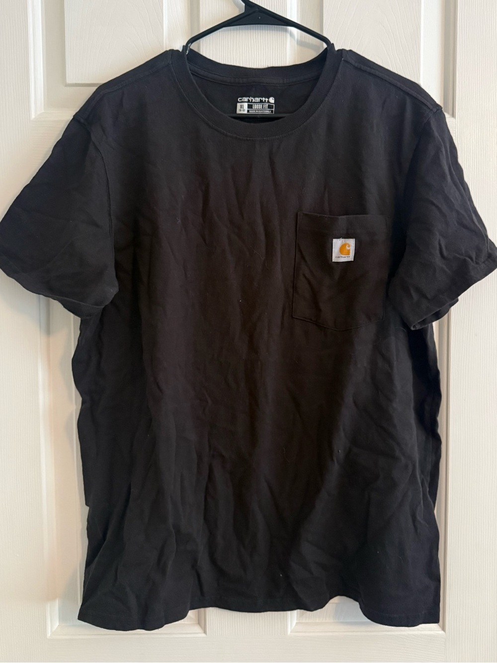 Carhartt Black Short-Sleeve Pocket Tee